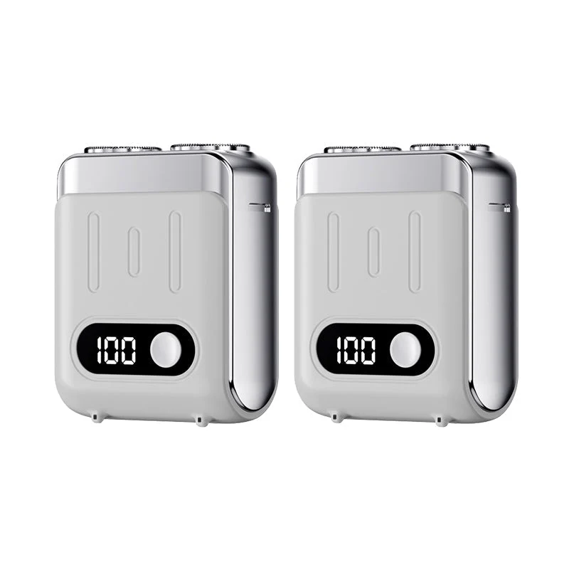 Men's Portable Mini Rotary Electric Shaver