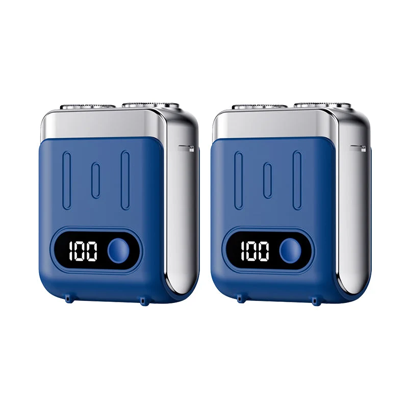 Men's Portable Mini Rotary Electric Shaver