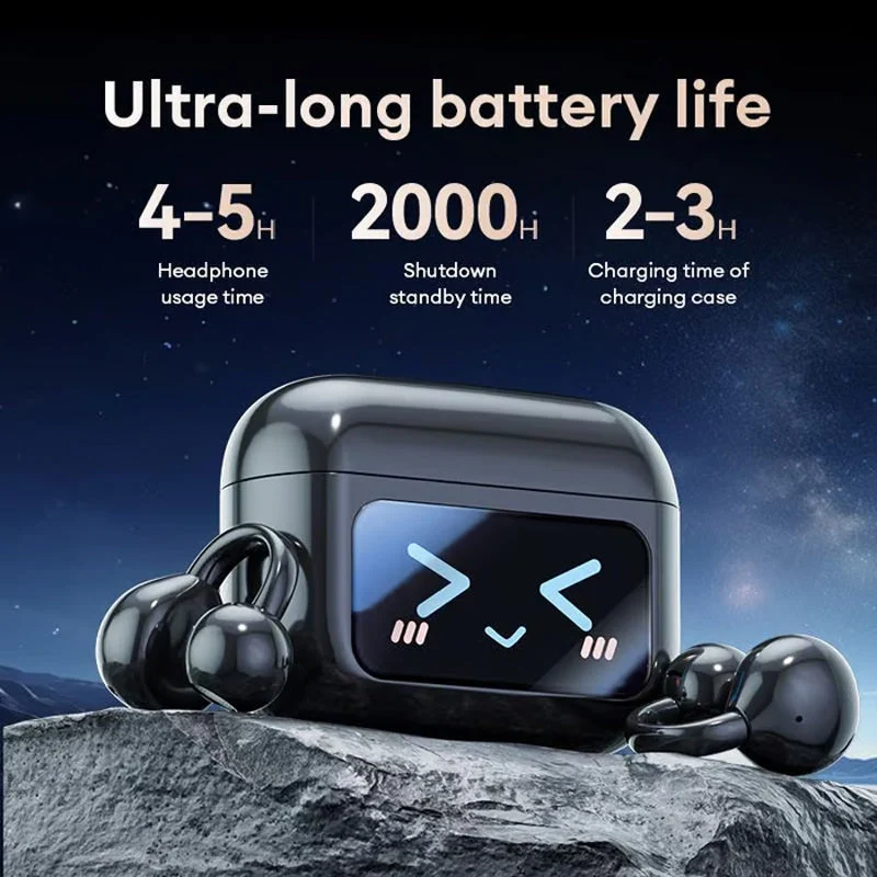 🎧🔥 Vente chaude 2025 🔥 Écouteurs clip Bluetooth - musique gratuite sans fil avec style et commodité