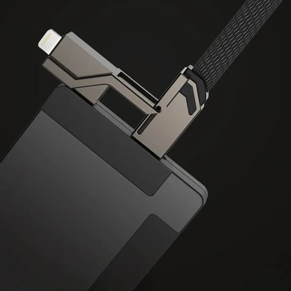 📱 Chargeur 4-en-1 [60W Charge rapide & Synchronisation des données]