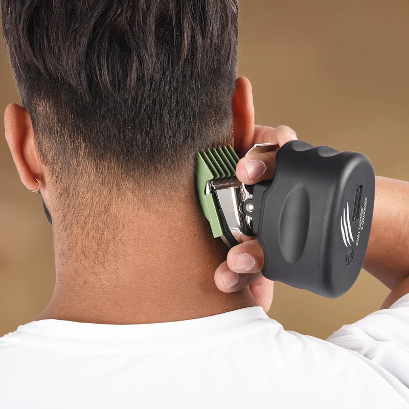Beast Clipper PRO | Electric Hair Clipper for Head, Beard, and Mustache | 8 Comb attachments included