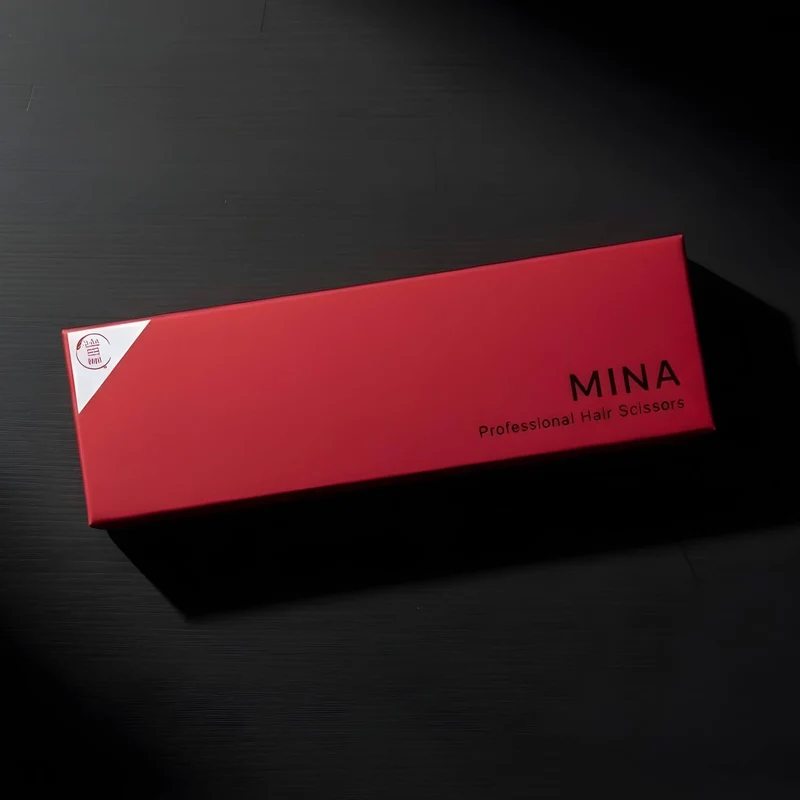 Mina Ciseaux de coupe Timeless Hairdressing noir mat