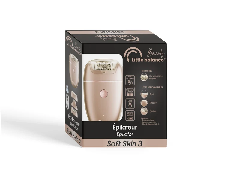 Épilateur 3-en-1, Soft Skin 3