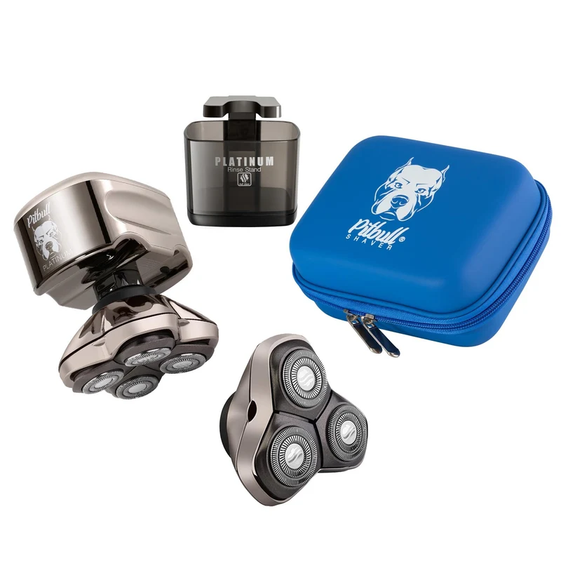 Pitbull Platinum PRO Head & Face Shaver (Bonus blade included)