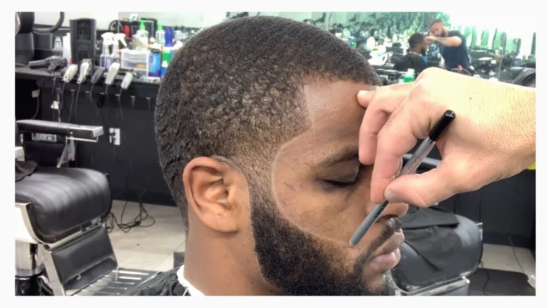 The Barber Magic Pencil - Barber Crayons pour Contours et Traçages