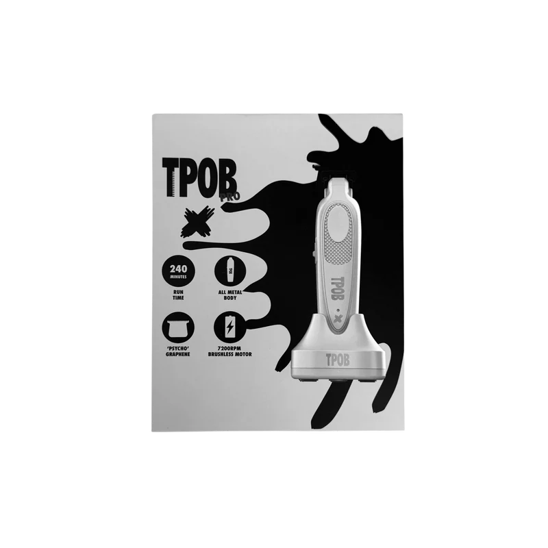 Tondeuse de finition TPOB X Deluxe - Édition grise