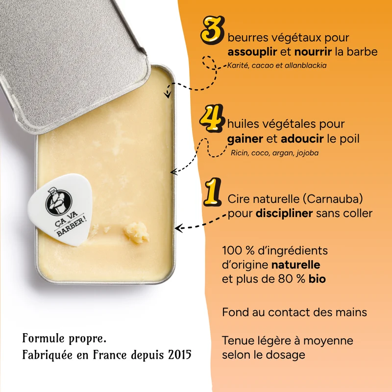 Baume à barbe - Sans Parfum - à la Régulière