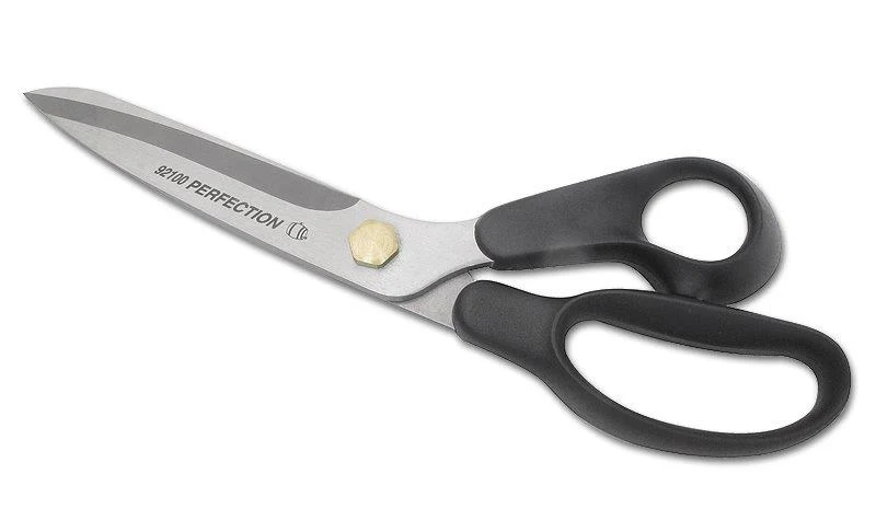Schneiderschere leicht, 10"/26cm, schwarzer Griff