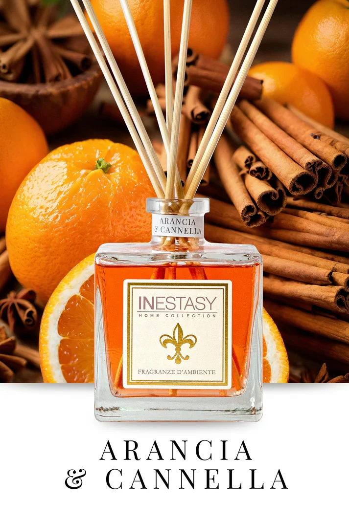 ROOM FRAGRANCE ORANGE & CINNAMON - Cube bottle