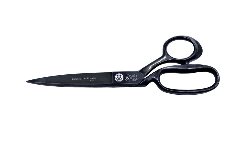 Black Edition Schneiderschere Textilschere Stoffschere Industrieschere, 24 cm 9,5" Zoll