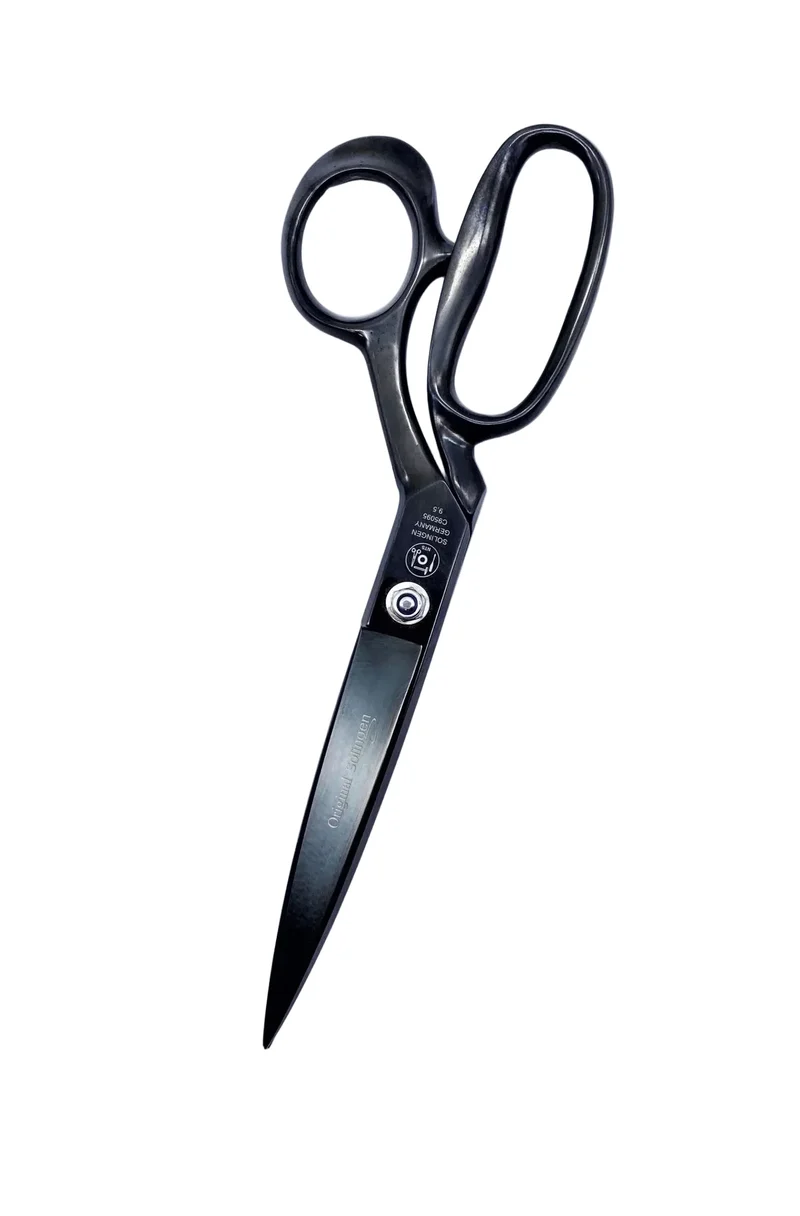 Black Edition Schneiderschere Textilschere Stoffschere Industrieschere, 24 cm 9,5" Zoll