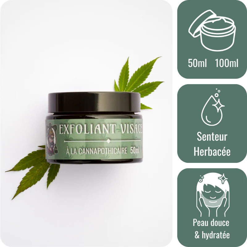 Masque exfoliant visage