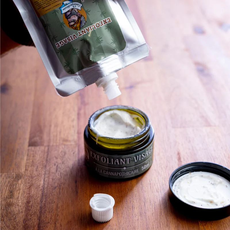 Masque exfoliant visage
