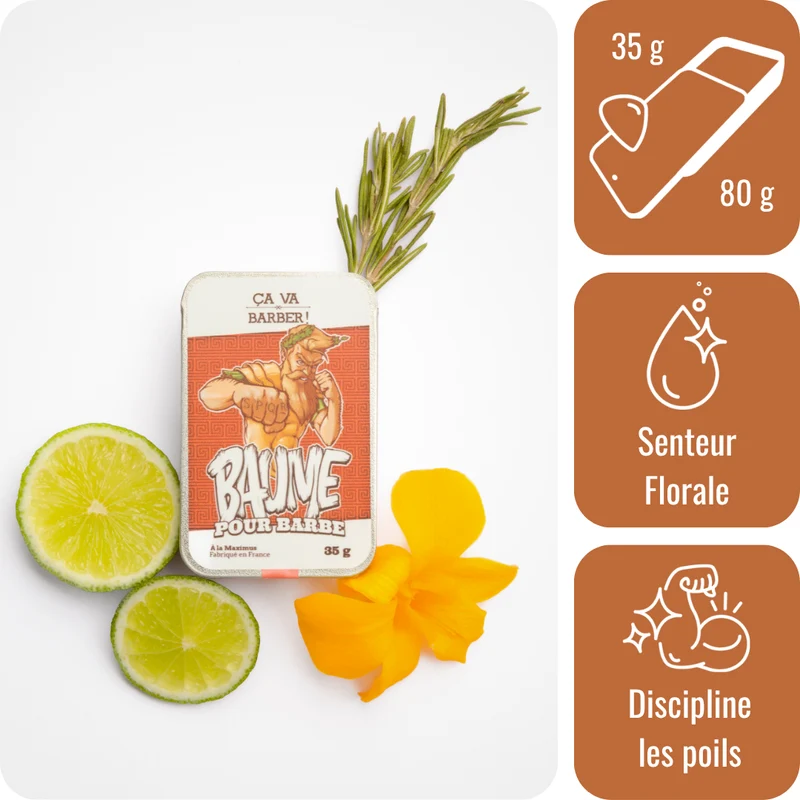 Baume à barbe - Senteur Florale - à la Maximus