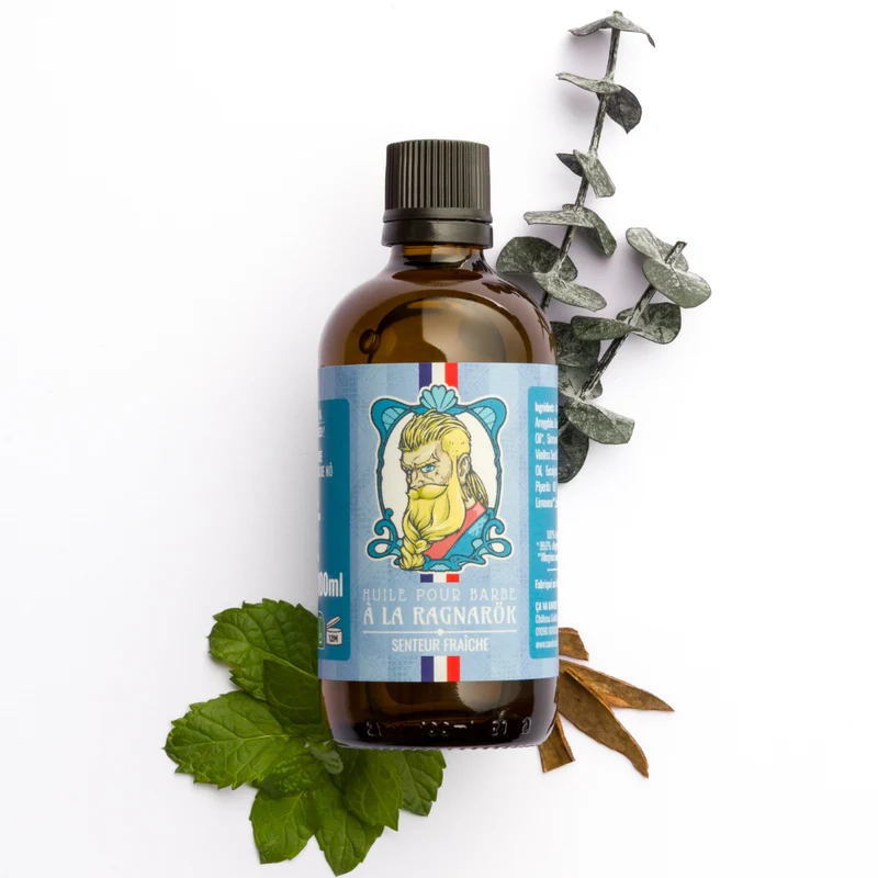 Huile pour barbe - Senteur Fraîche - à la Ragnarök