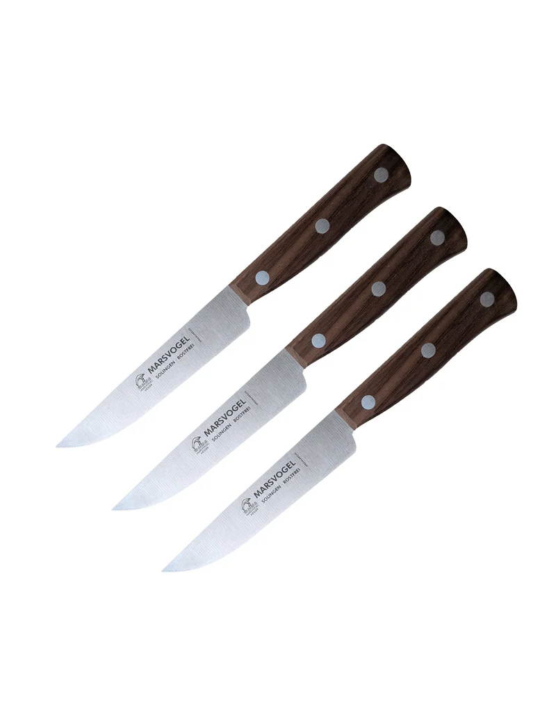 "Marsvogel" Set 3tlg. Original bayrisches Oktoberfest Brotzeitmesser und Steakmesser