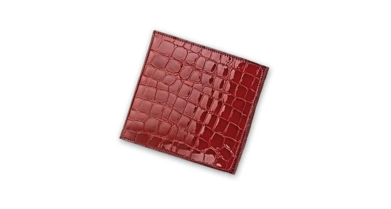 Maniküre Pediküre Set Kroko, rot, 7tlg.
