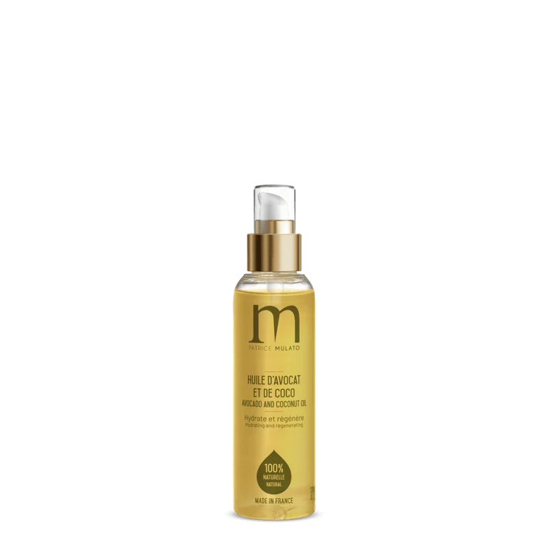 Huile d’avocat et de coco pour cheveux - 120ml