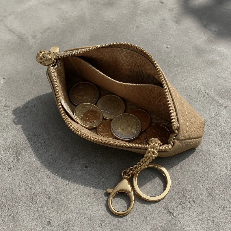 Porte-Monnaie Personnalisé Homme en Cuir à Graver