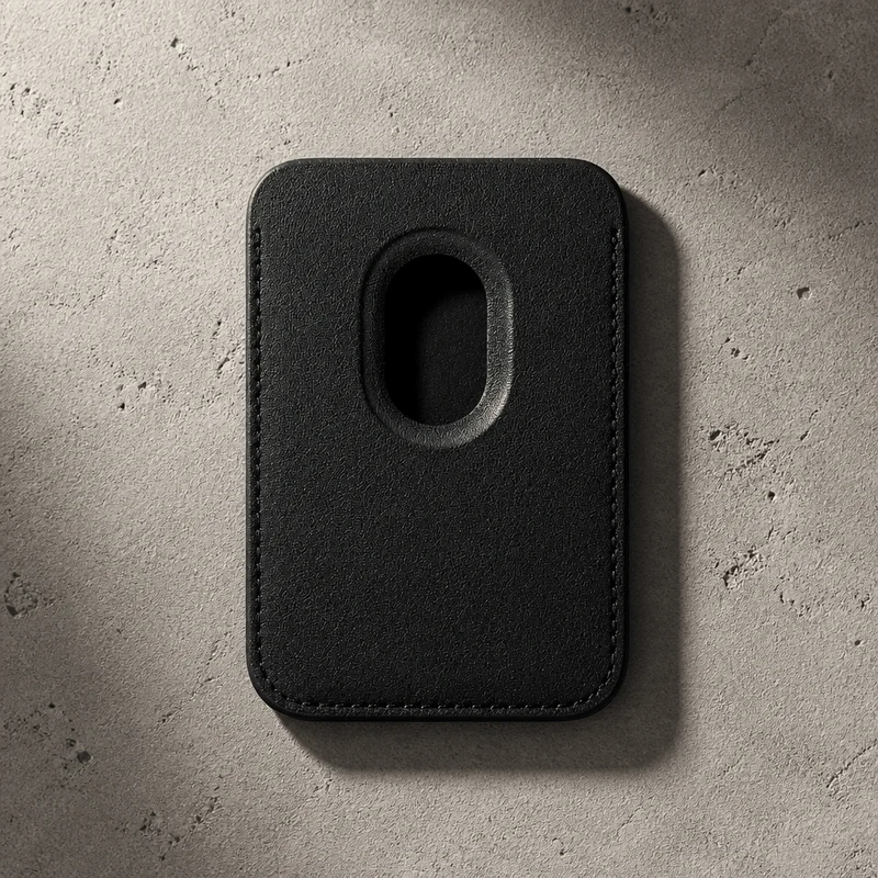 Porte-Cartes MagSafe Homme Personnalisé Gravé