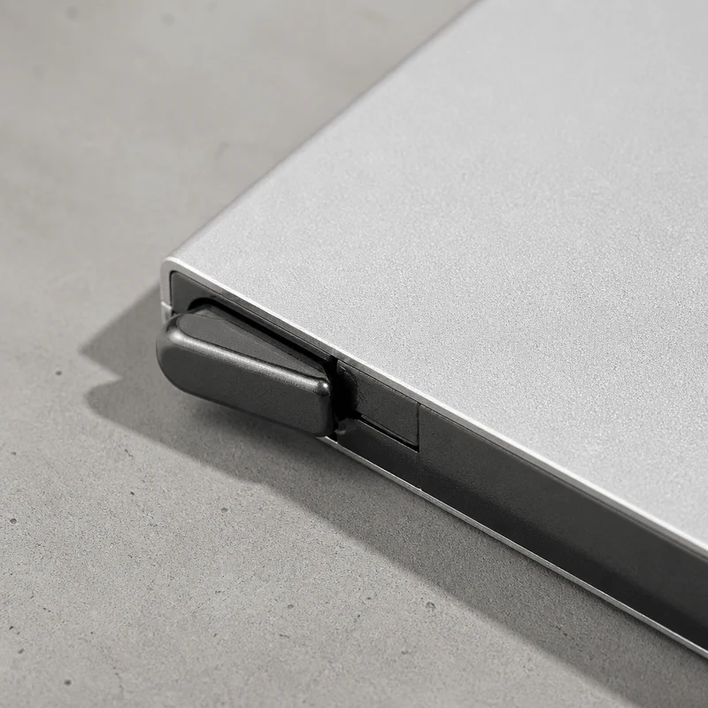 Porte-Cartes Homme Aluminium RFID Personnalisé