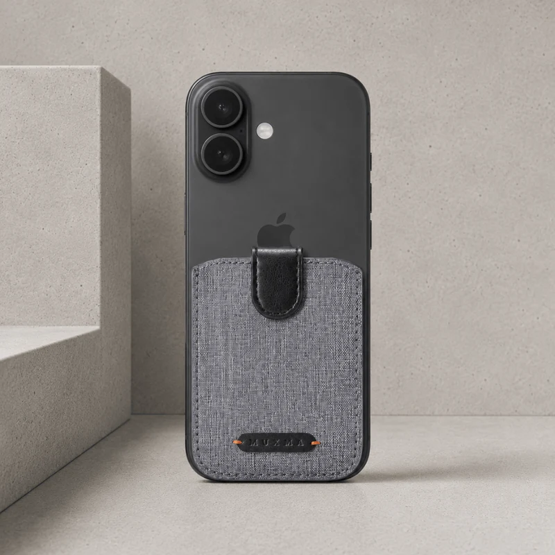 Porte-Cartes RFID à Tirette au Dos du Téléphone