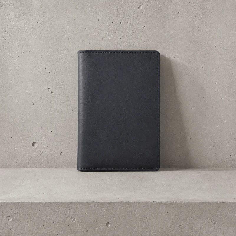 Porte-Cartes Homme Cuir Véritable Voyage Grand Format