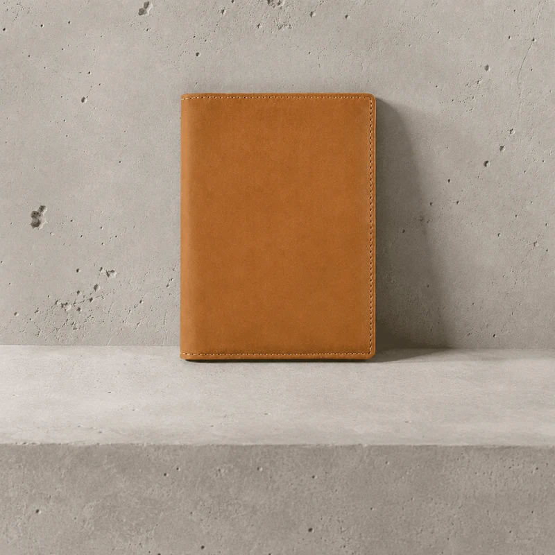 Porte-Cartes Homme Cuir Véritable Voyage Grand Format