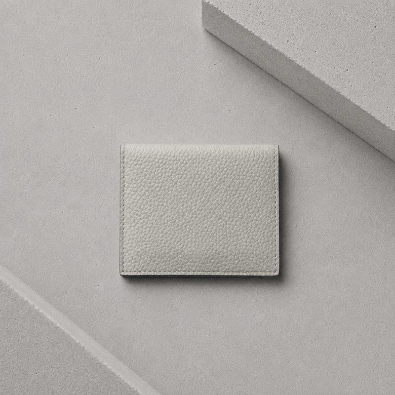 Porte-Cartes Homme en Cuir de Vache Véritable à Rabat