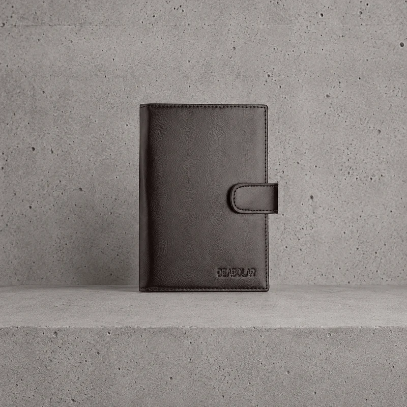 Portefeuille Passeport Homme Voyage et Grand Format