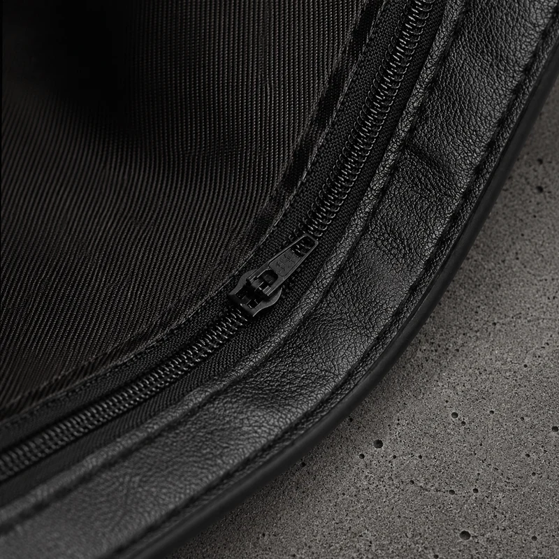 Portefeuille Homme Fin Grainé Bouton-Pression