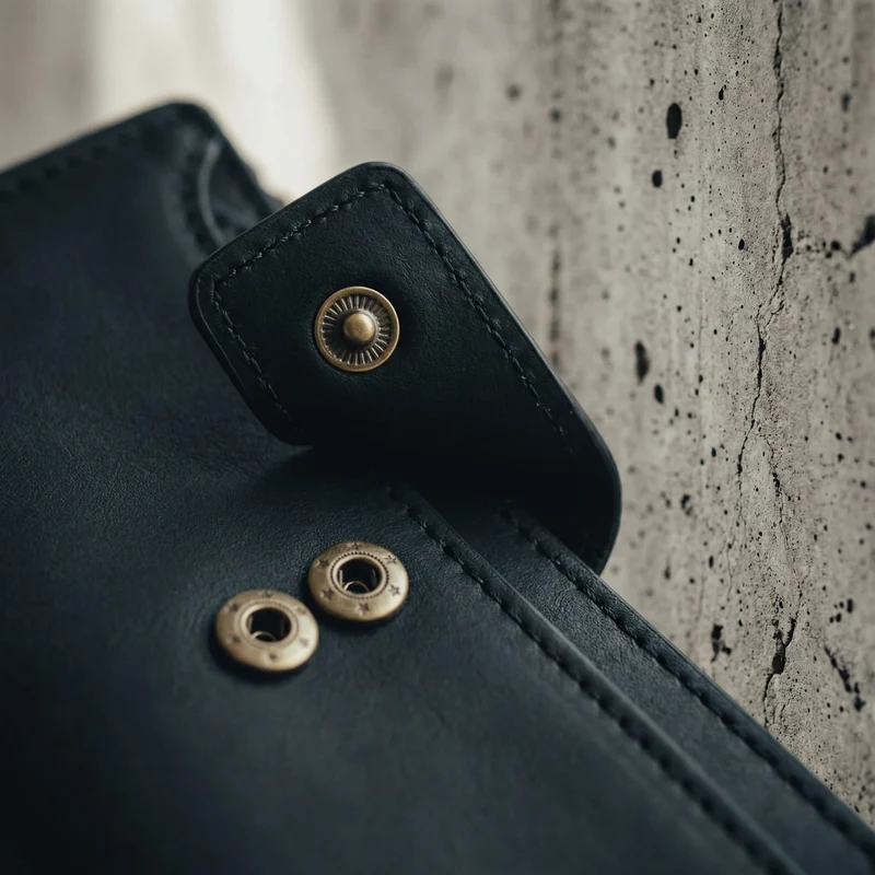 Portefeuille Homme Zippé RFID Porte-Monnaie 12 Cartes