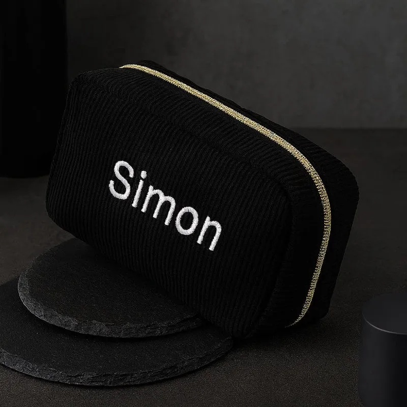 Trousse Toilette Homme Personnalisée - Broderie Prénom