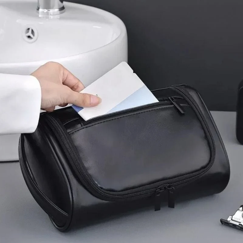 Trousse de toilette homme cuir luxe – Élégance et voyage