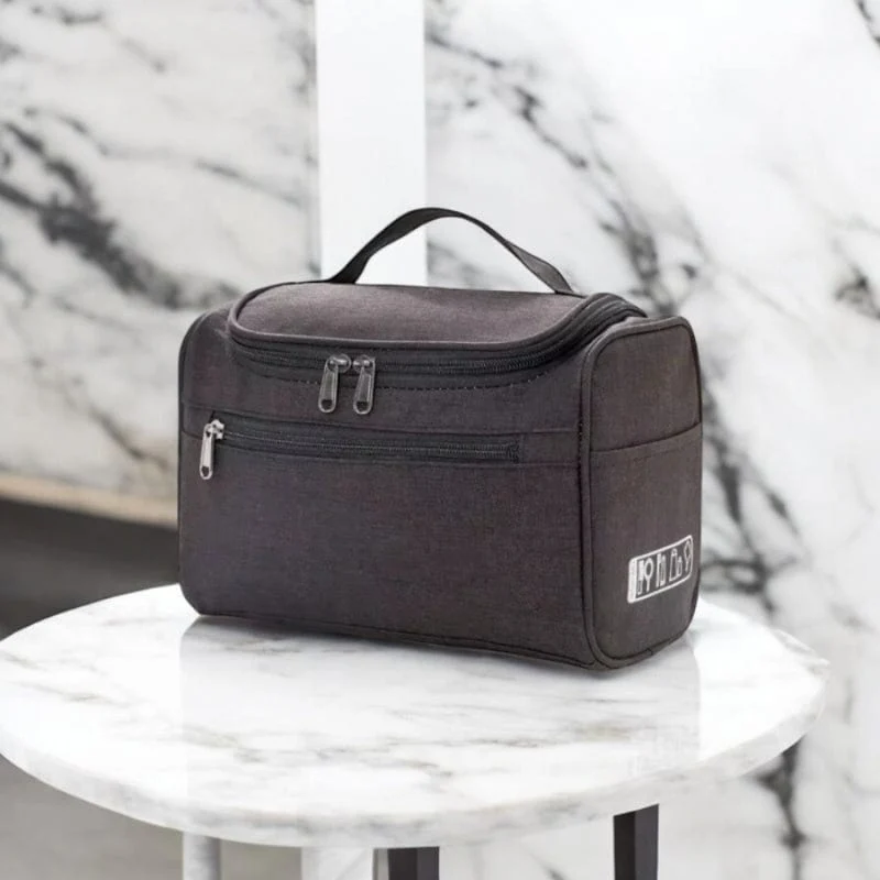 Trousse de toilette homme suspendue voyage – Compacte et organisée