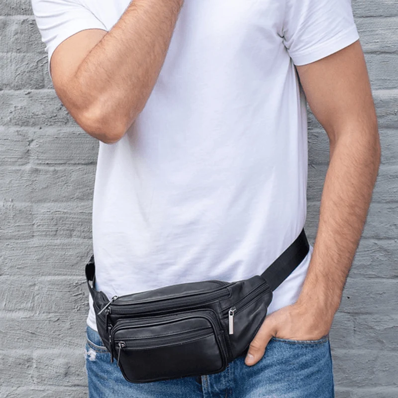 SAC BANANE PERSONNALISÉ EN CUIR