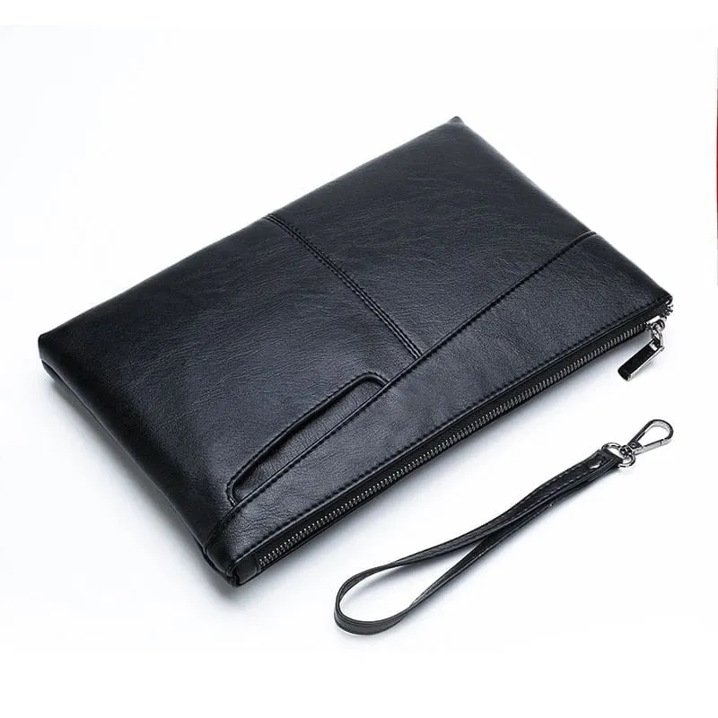 POCHETTE LUXE EN CUIR