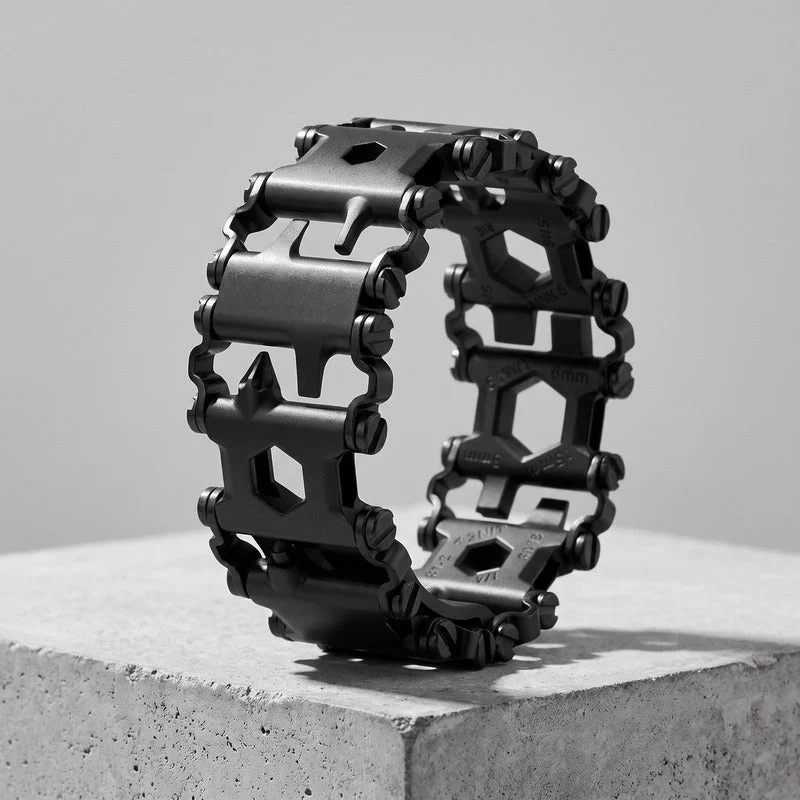 Bracelet Homme Outil, 29 Fonctions dans les Maillons