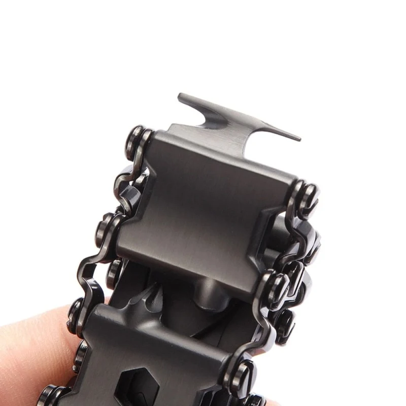 Bracelet Homme Outil, 29 Fonctions dans les Maillons