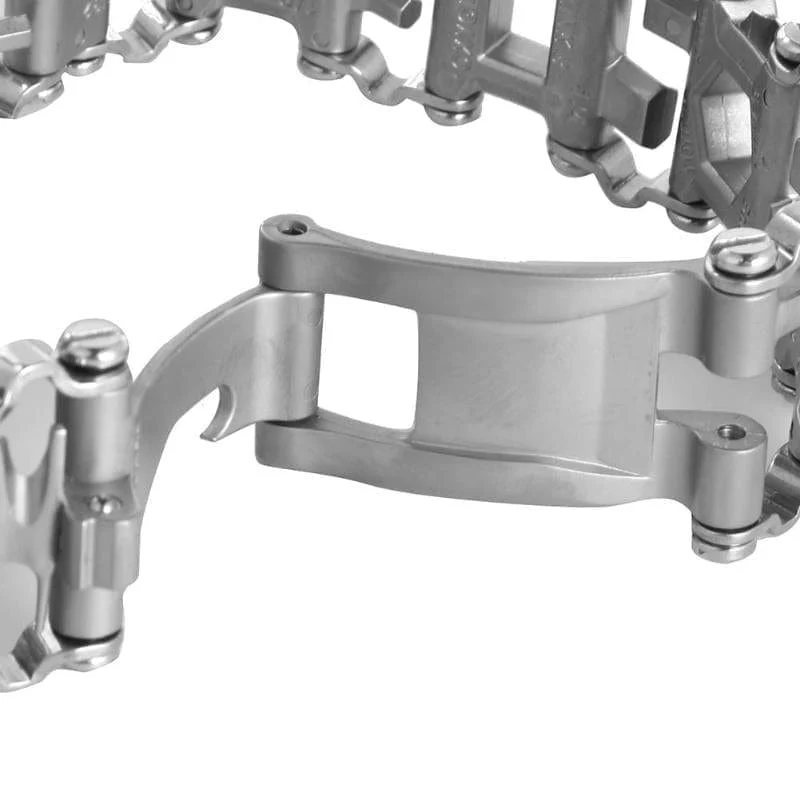 Bracelet Homme Outil, 29 Fonctions dans les Maillons