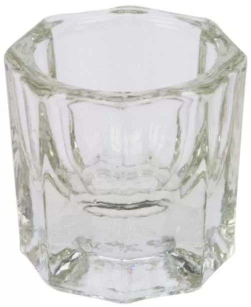 Godet Verre - pour mixer les produits manucure