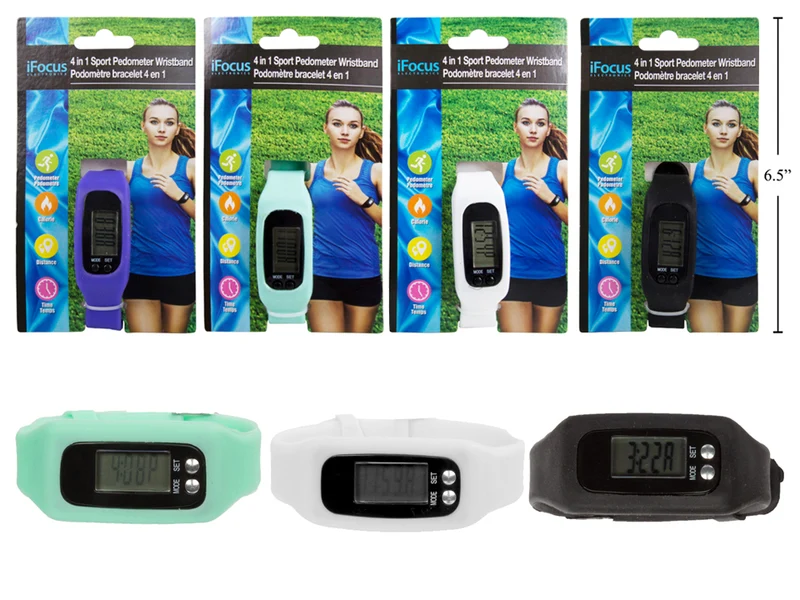 iFOCUS 4 in 1 Sport Pedometer