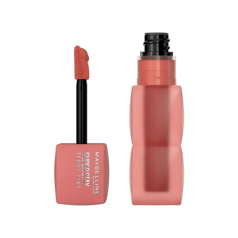 Maybelline New York Super Stay Teddy Tint Matte Lip Tint, Shade 30 Coquettish, 5 ml