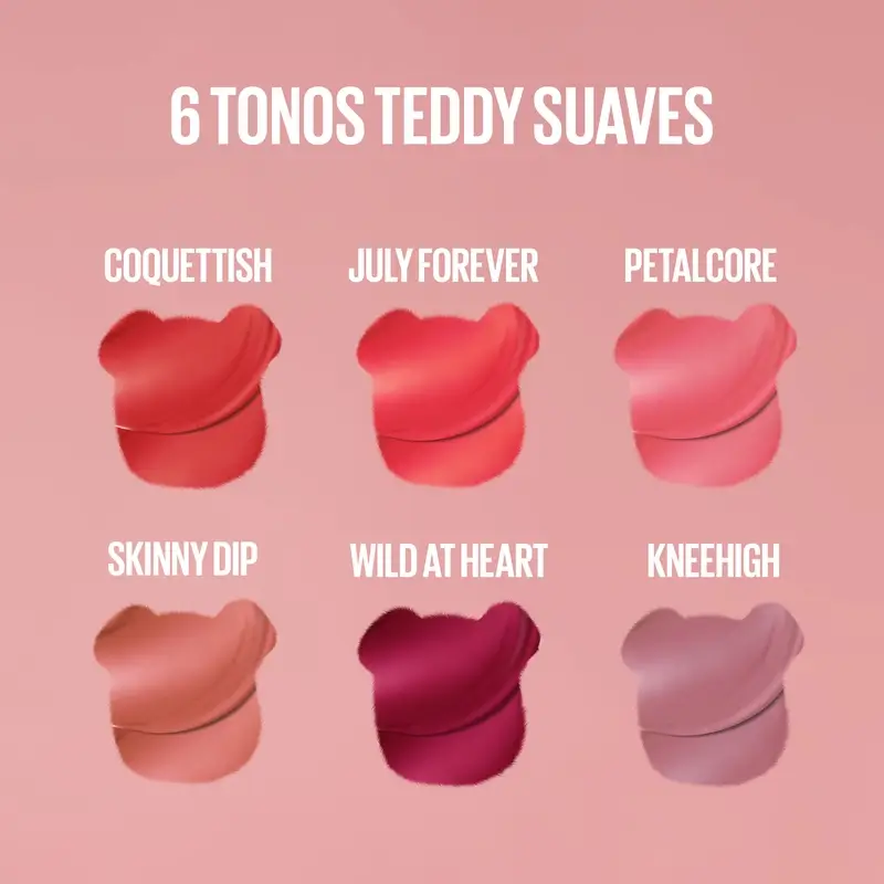 Maybelline New York Super Stay Teddy Tint Matte Lip Tint, Shade 40 Petalcore, 5 ml