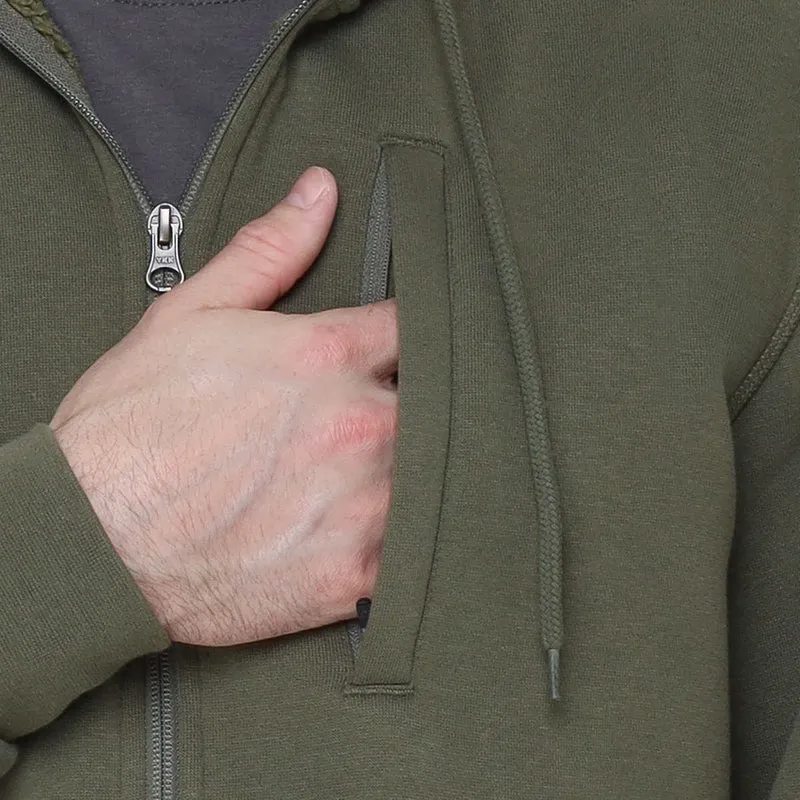 THE BC CLOTHING CO - Coton Ouaté à Capuche Zippé pour Homme