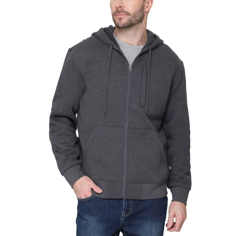 THE BC CLOTHING CO - Coton Ouaté à Capuche Zippé pour Homme