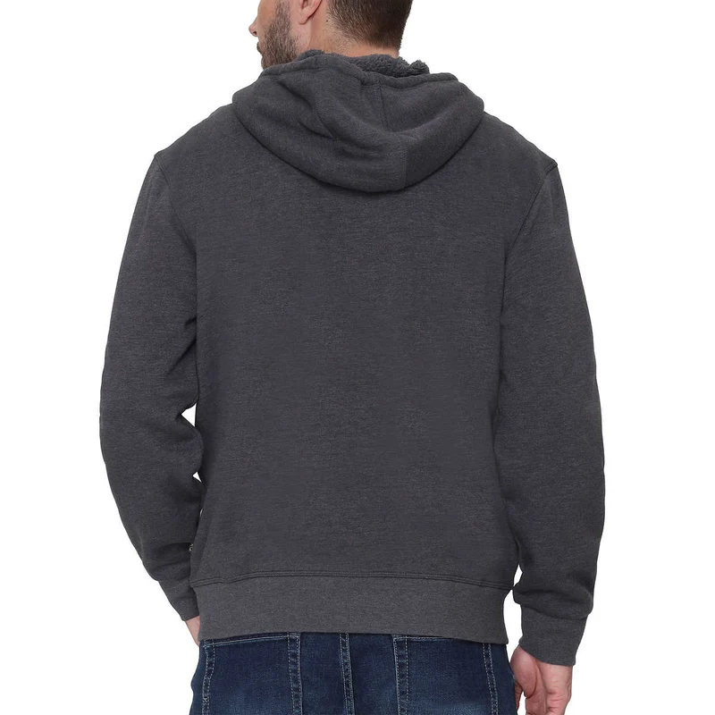 THE BC CLOTHING CO - Coton Ouaté à Capuche Zippé pour Homme