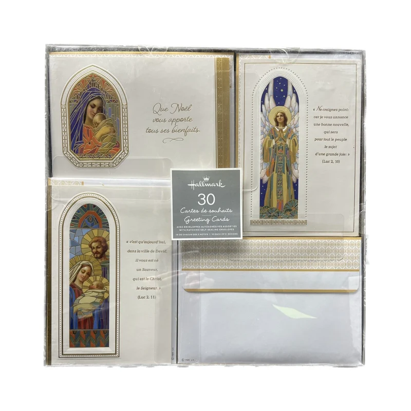 HALLMARK - Ensemble de 30 Cartes de Souhaits