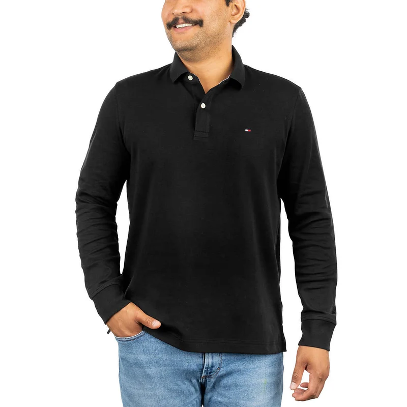 TOMMY HILFIGER - Polo à Manches Longues pour Homme