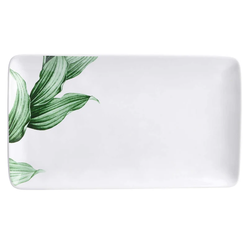 TRUDEAU - Ensemble de 3 Plateaux de Service en Porcelaine